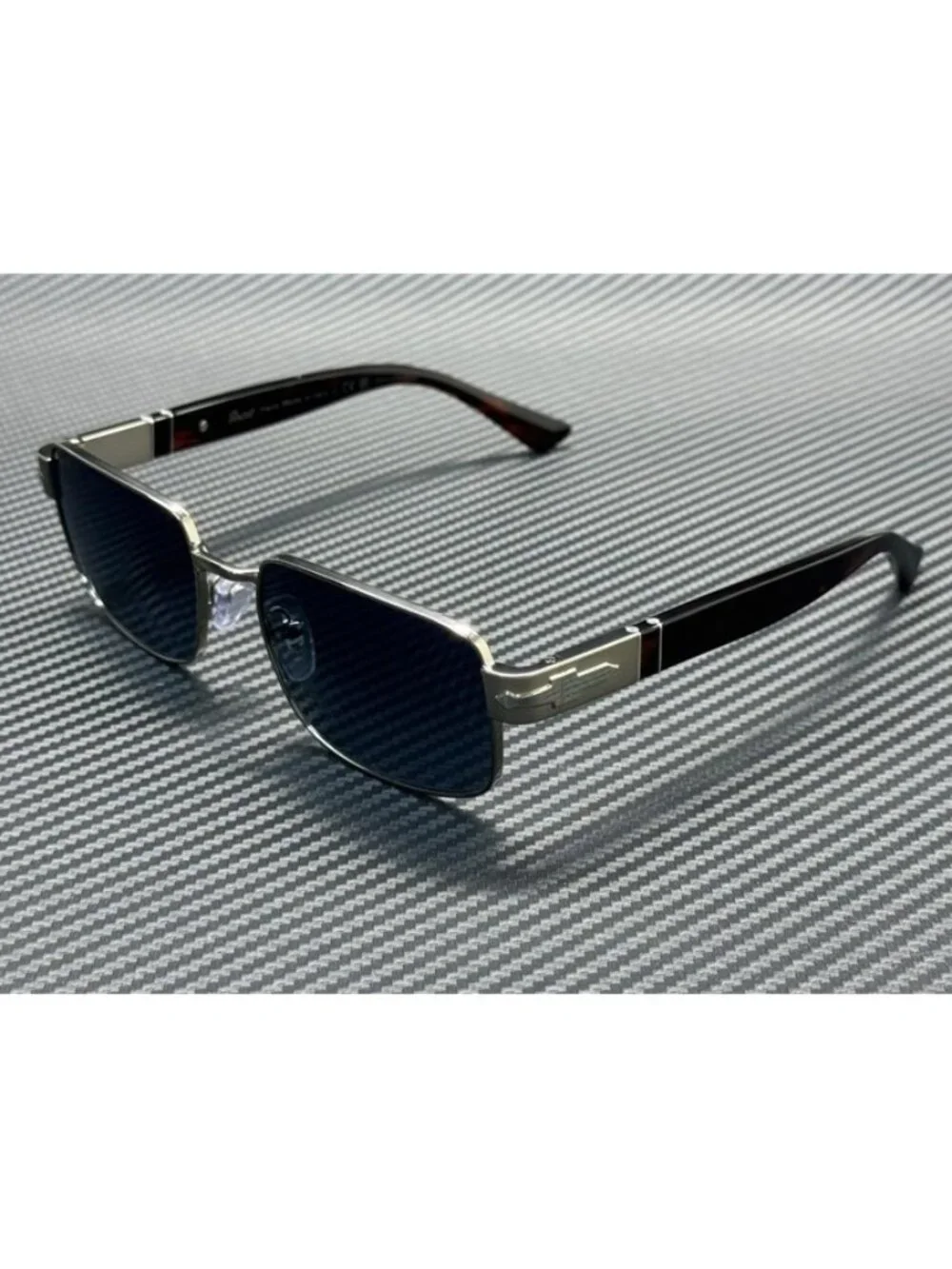 New Persol Men Gunmetal Sunglasses 58-20-145